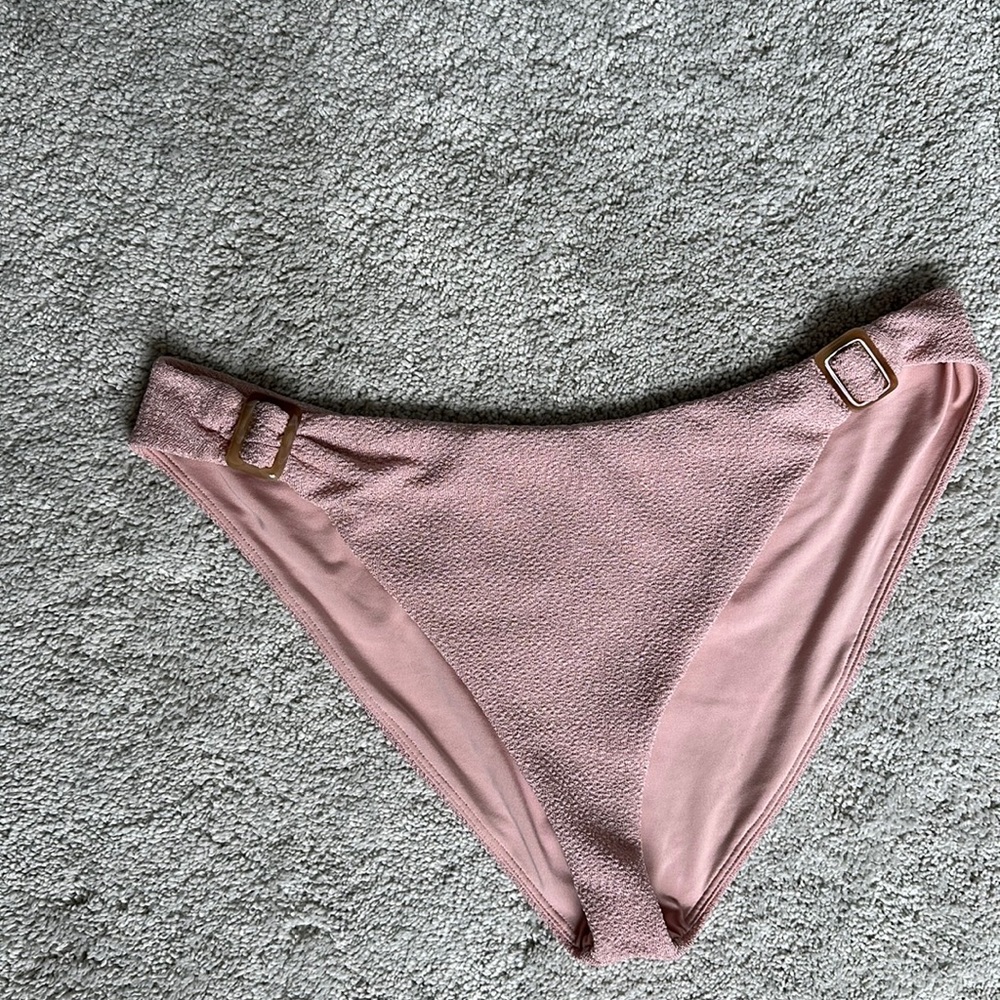 Tularosa High Waisted Buckle Bikini Bottoms